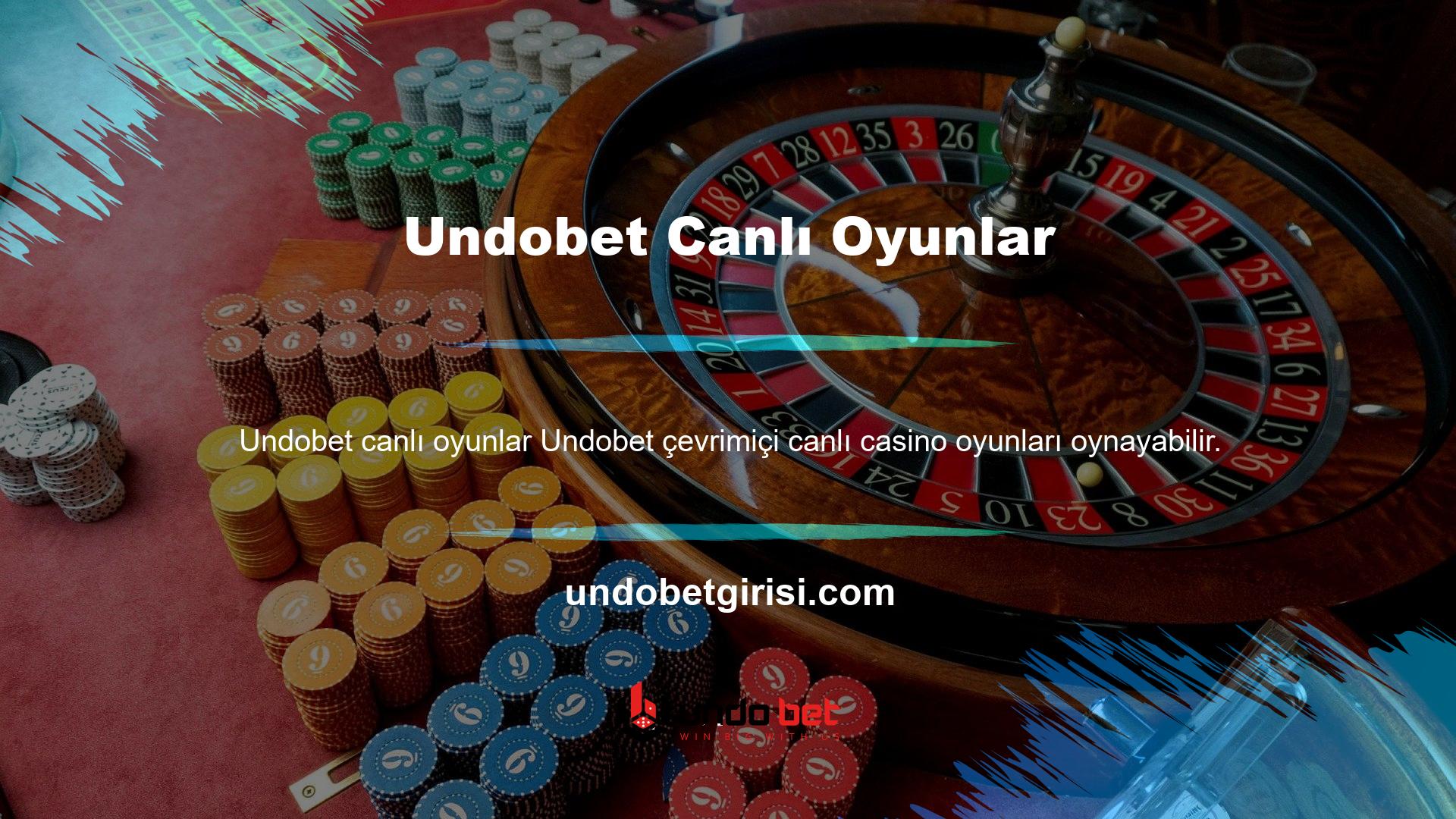 Canlı casino oyunları çevrimiçi oyuncular arasında en popüler olanlardır