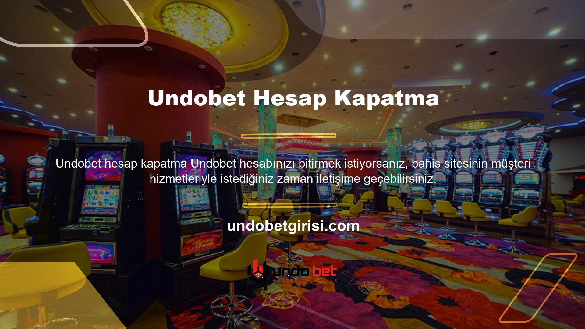 Bir çevrimiçi casino sitesine kaydolabilir ve kullanıcı hesabınızı üye olarak kilitleyebilirsiniz